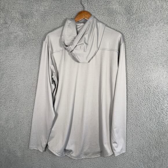 Bylt Hoodie Mens Large Gray The Circuit Pullover Lightweight Performance - Picture 4 of 9